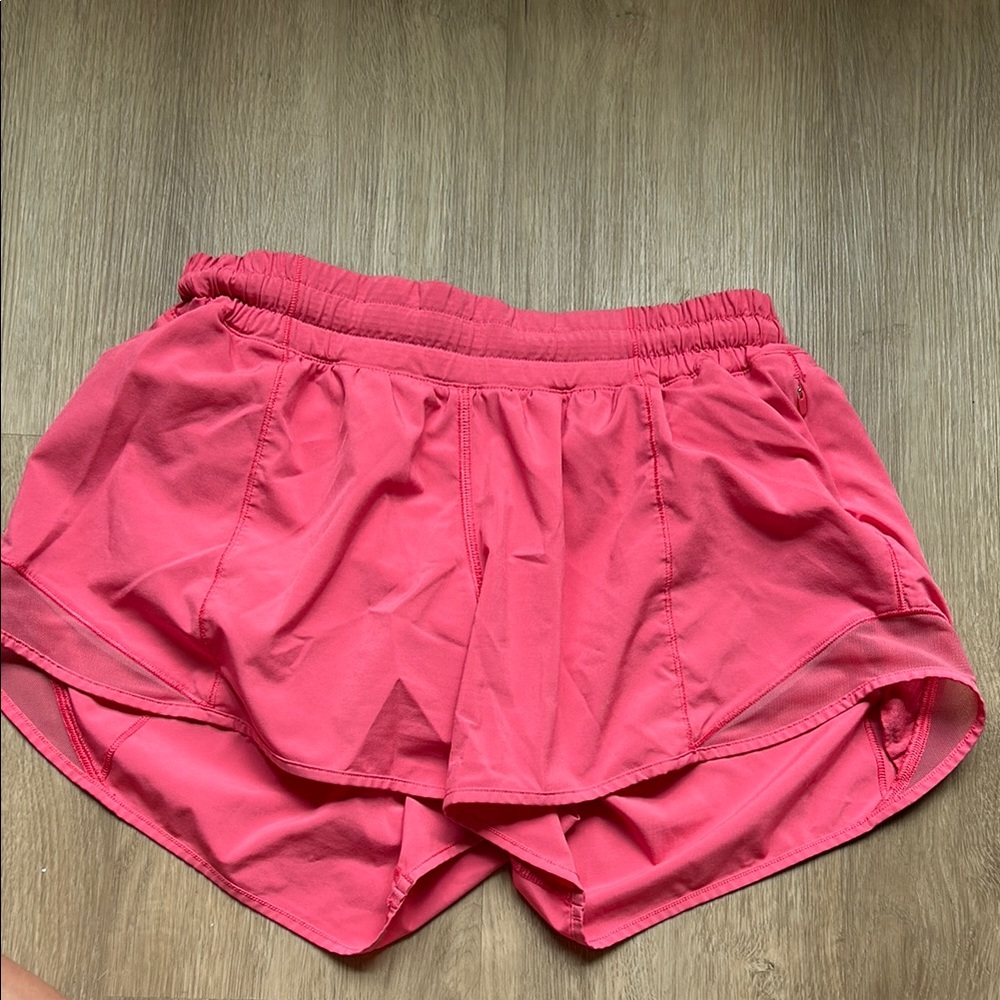 Lululemon Athletica Pink Athletic Shorts
